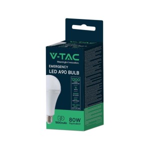 Lampadina LED E27 15W A90 4000K con Batteria e Funzione Torcia V-TAC VT-51015 - foto 10