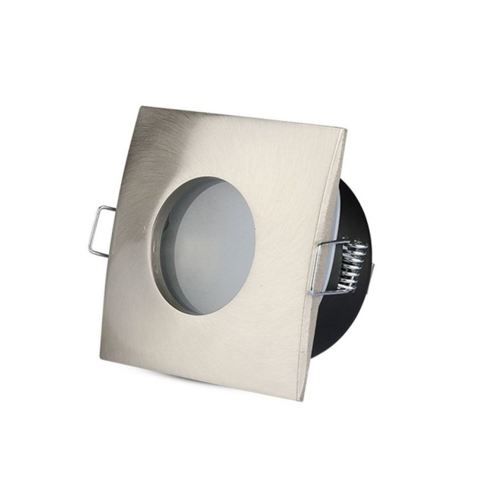 GU10 Fitting Square Satin Nickel GU10 Fitting Square Satin Nickel