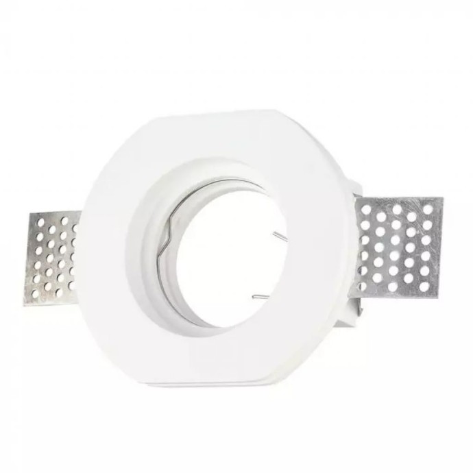 GU10 Fitting Round Gypsum White GU10 Fitting Round Gypsum White