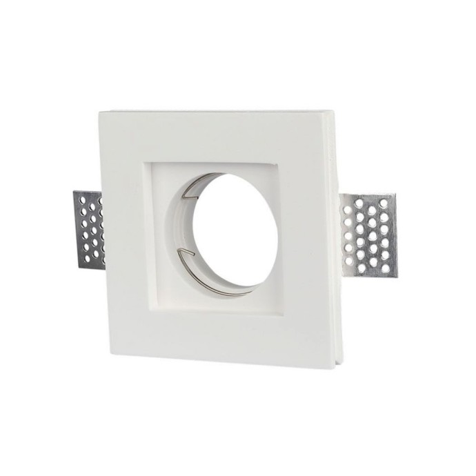 GU10 Fitting Square Gypsum White GU10 Fitting Square Gypsum White