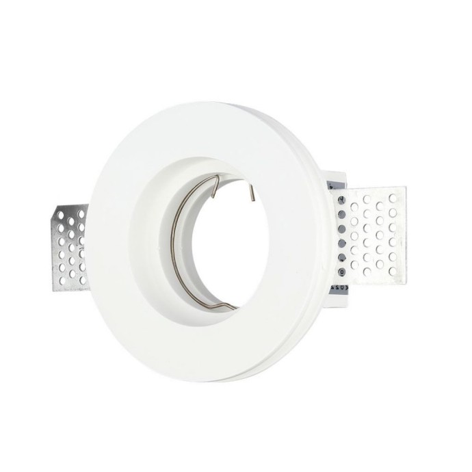 GU10 Fitting Round Gypsum White GU10 Fitting Round Gypsum White