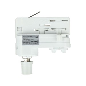 4 Track Light Adaptor White Adattatore Binario  220V
