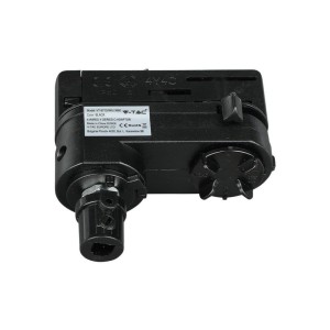 4 Track Light Adaptor Black Adattatore Binario  220V