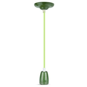 Porcelan Lamp Pendant Green