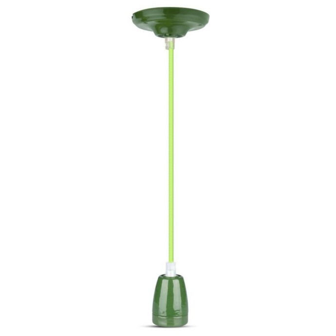 Porcelan Lamp Pendant Green