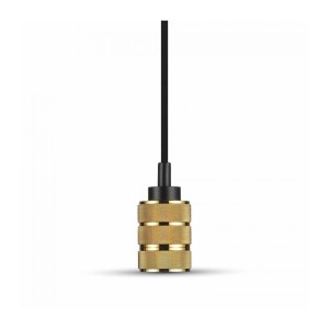 Gold 2 Rings Aluminium Lamp Holder