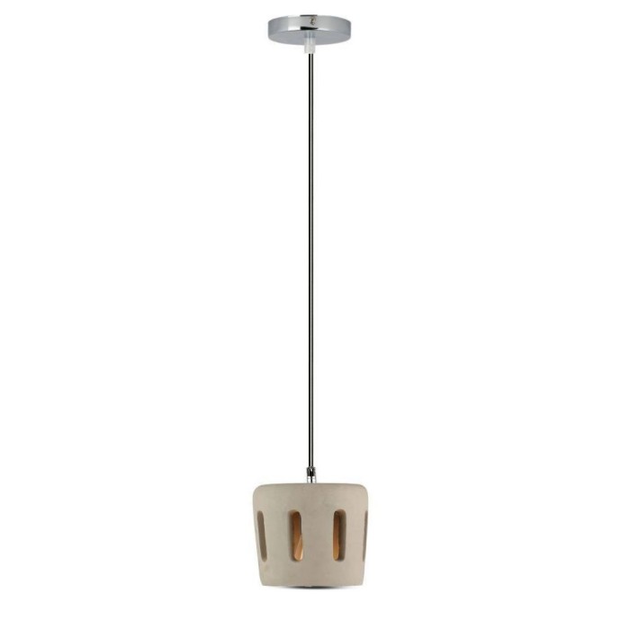 Pendant Light Concrete+Lampshade 200/200mm