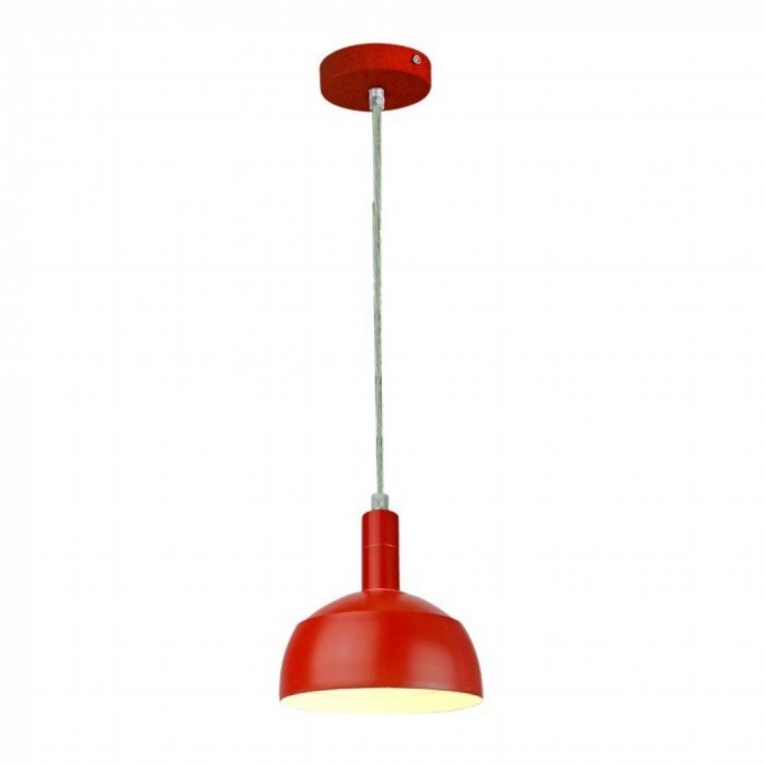 Plastic Pendant Lamp Holder E27 with Slide Aluminum Shade Red Plastic Pendant Lamp Holder E27 with Slide Aluminum Shade Red