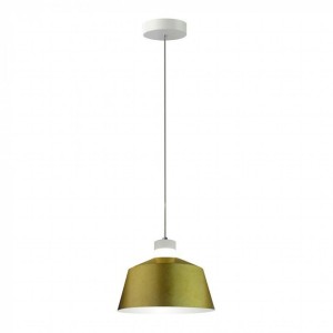 7W LED Pendant Light (Acrylic) Gold Lamp Shade 250*190mm 3000K