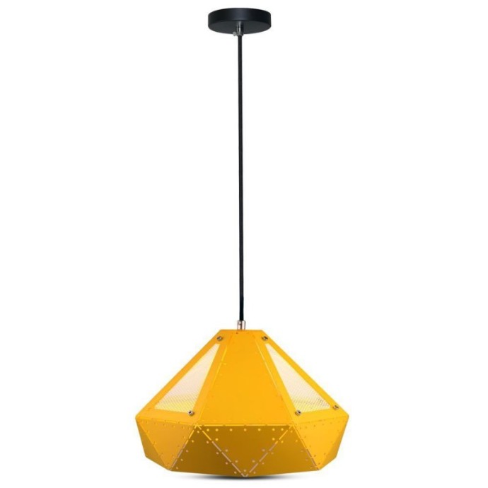 Pendant Light Pastel Prism Yellow 310*180mm Pendant Light Pastel Prism Yellow 310*180mm