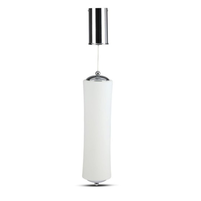 18W LED Designer Single Long Pendant Triac Dimmable White 3000K