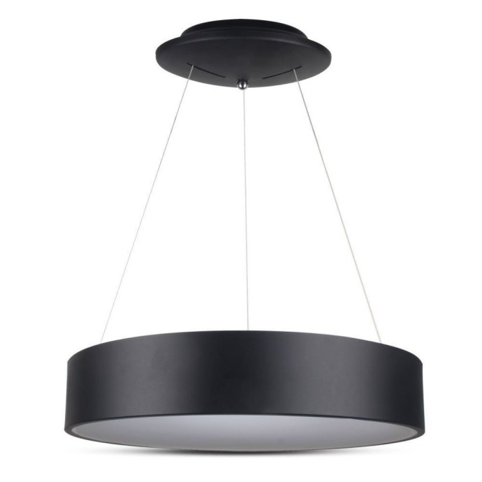 25W LED Surface Smooth Pendant Light Dimmable Black 3000K 25W LED Surface Smooth Pendant Light Dimmable Black 3000K
