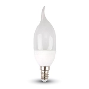 LED Bulb 4W E14 Candle Flame 4000K