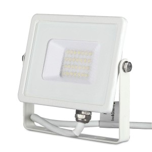20W LED Floodlight SMD Samsung Chip White Body 6400K