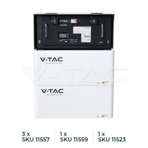 V-TAC Modulo armadio Rack per batterie 9,6 kWh SKU 11557 - foto 6