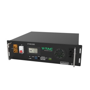 V-TAC Batteria di Accumulo Rack LV 5,12 kWh LiFePO4 51,2 V 100 Ah - foto 2
