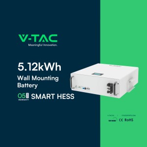 V-TAC Batteria di Accumulo LV 5,12 kWh LiFePO4 51,2 V 100 Ah CEI 0-21 - foto 3