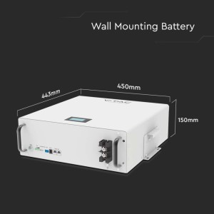 V-TAC Batteria di Accumulo LV 5,12 kWh LiFePO4 51,2 V 100 Ah CEI 0-21 - foto 6