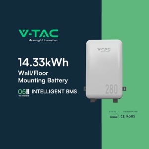 V-TAC Batteria di accumulo LV 14,33 kWh LFP 51,2 V 280 Ah IP65 - foto 3