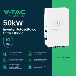 Deye Inverter ibrido trifase HV 50 kW SUN-50K-SG01HP3 - foto 4