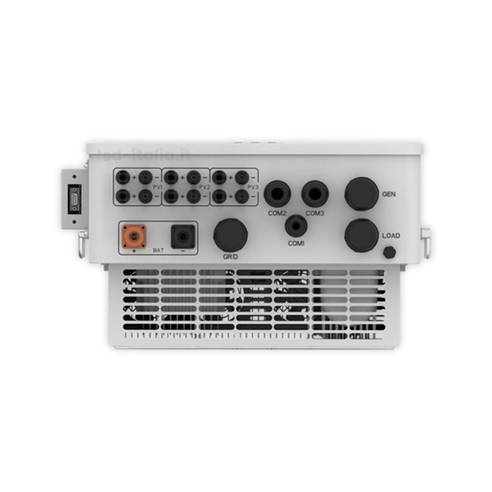 Deye Inverter ibrido trifase HV 30 kW Wi-Fi IP65 bianco
