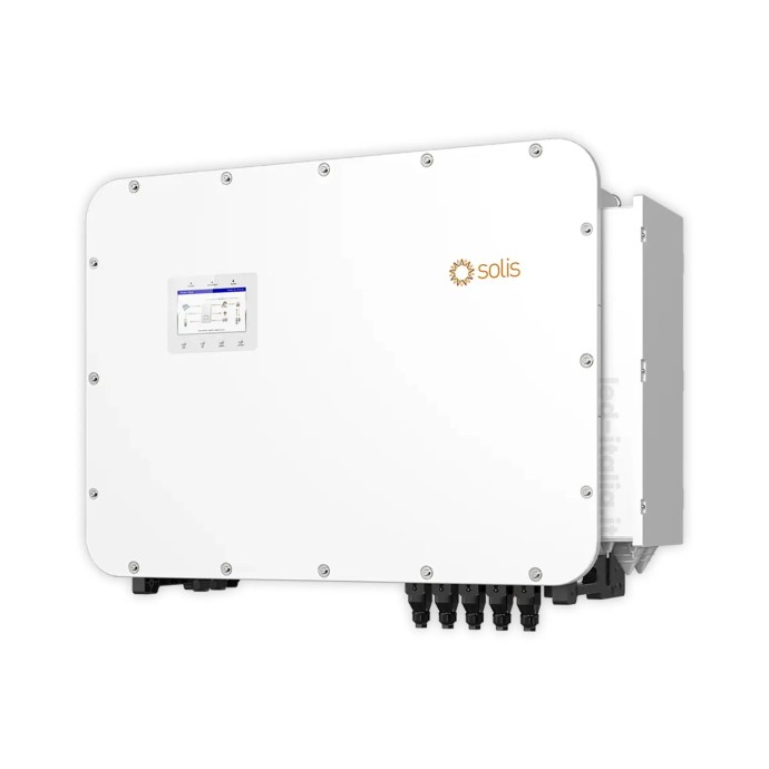 Solis Inverter ibrido trifase HV 125 kW IP66 bianco