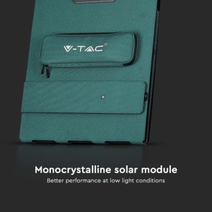 V-TAC Set 2 Pannelli Solari Fotovoltaici Pieghevoli VT-10240 - foto 4