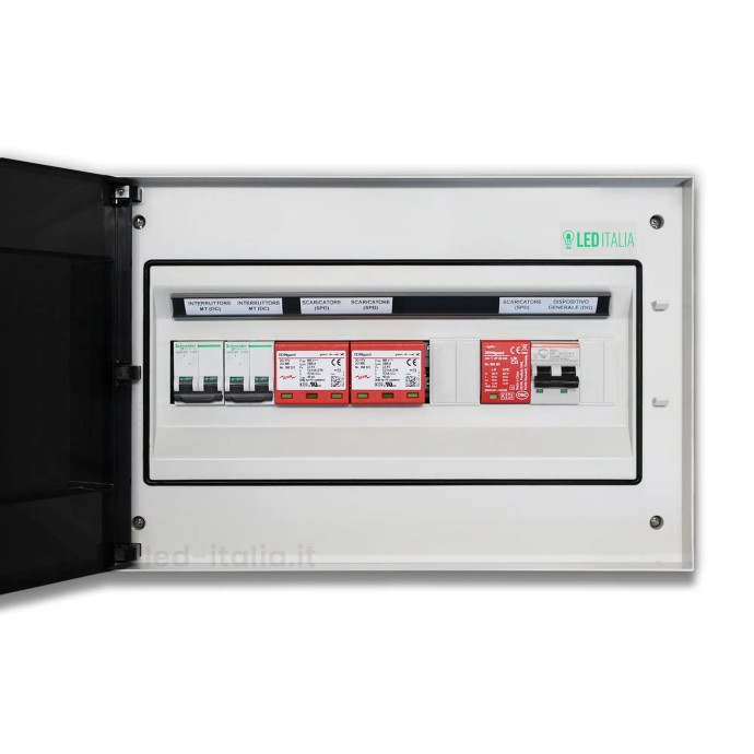V-TAC Quadro AC/DC Monofase 6 kW 2/2 32A 20A 600VDC IP65