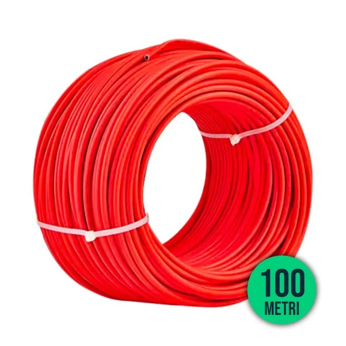 V-TAC Cavo Solare 10 mm² Rosso 100 m per Moduli Fotovoltaici