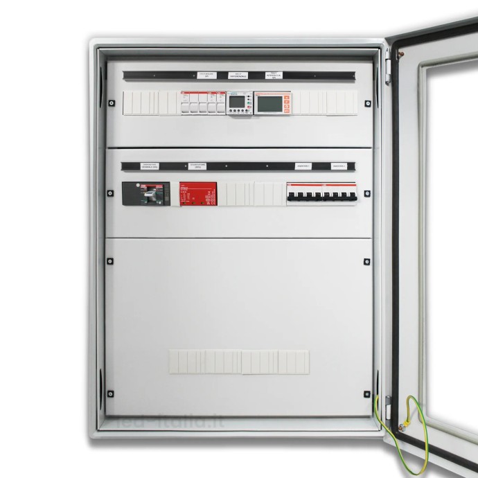 V-TAC Quadro AC Trifase 50 kW, Doppio Inverter, 100A, IP65