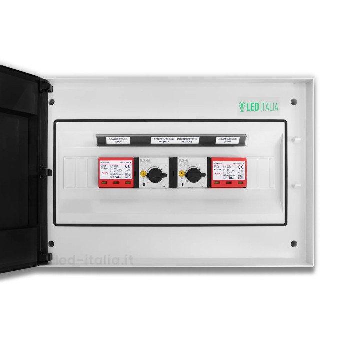 V-TAC Quadro DC 2/2 900VDC 16A 12 Moduli IP65