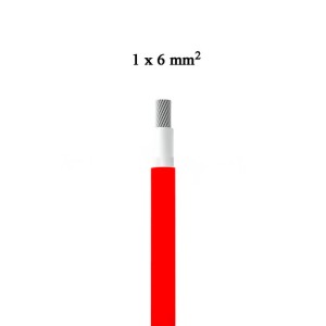 V-TAC Cavo Solare Unipolare Rosso 6 mm² 50 m - foto 2