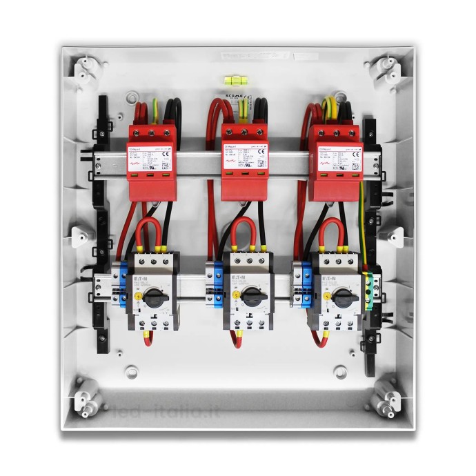 V-TAC Quadro di Campo DC 3/3 MPPT 900V 24 Moduli IP65