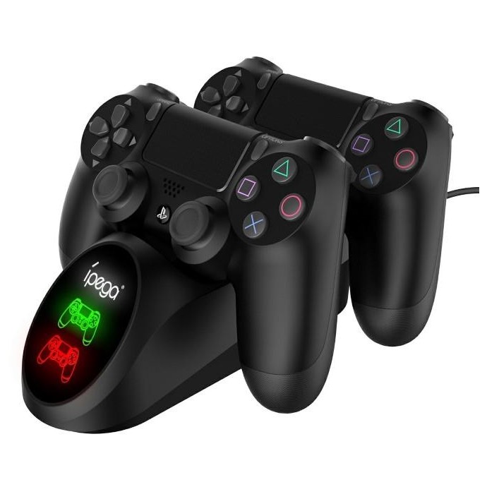 iPega 9180 Caricatore doppio per gamepad PS4 iPega 9180 Caricatore doppio per gamepad PS4