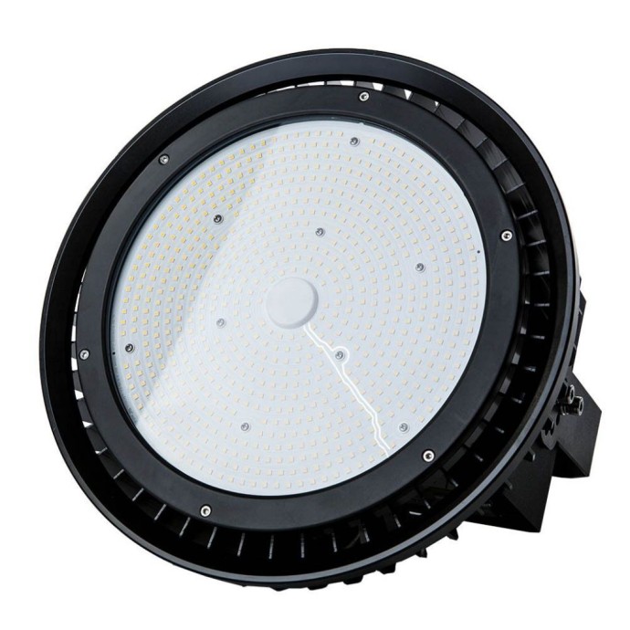 500W LED High Bay with MW Mean Well Dimmable Driver Black Body 4000K