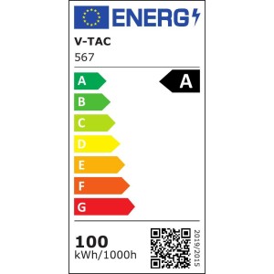 LED High Bay Samsung Chip 100W UFO MW Mean Well Driver 120` 180 lm/W 6400K