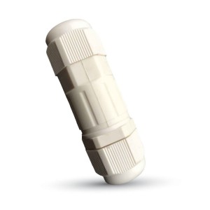 Waterproof Box with Connector White