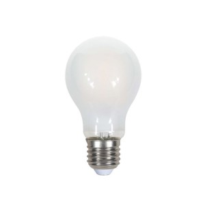 LED Bulb 7W Cross Filament E27 A60 Frost Cover 2700K