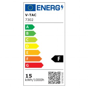 LED Bulb - 15W E27 A65 Thermoplastic 6400K (Blister 2 Pezzi)