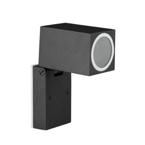 Wall Fitting GU10 Adjustable Head Aluminum 1 Way IP44