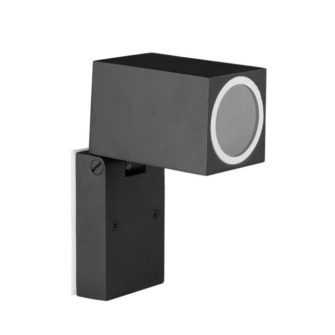 Wall Fitting GU10 Adjustable Head Aluminum 1 Way IP44 Wall Fitting GU10 Adjustable Head Aluminum 1 Way IP44