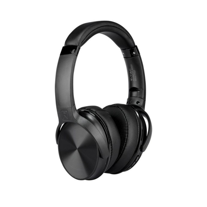 Bluetooth Wireless Headphone with Rotable Head 500mAh Black W/Bag Bluetooth Wireless Headphone with Rotable Head 500mAh Black W/Bag