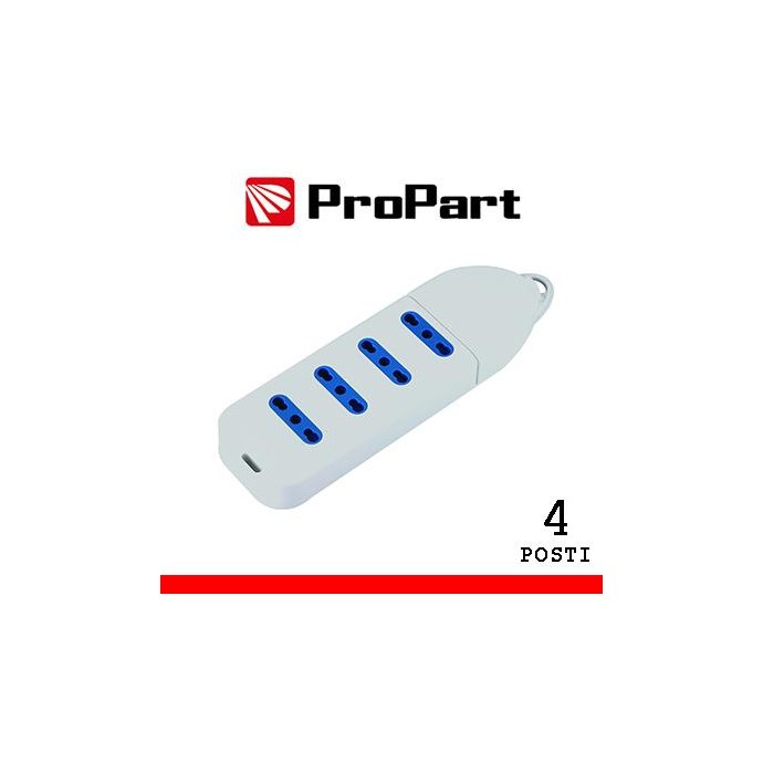 Multipresa 4pos bipasso senza cavo Multipresa 4pos bipasso senza cavo