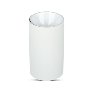 GU10 Fitting Round White + White