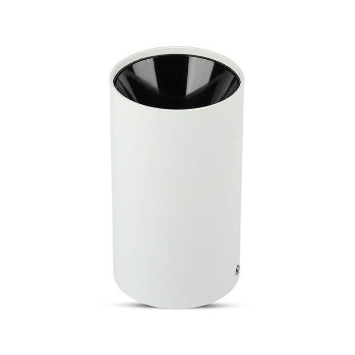 GU10 Fitting Round White + Black GU10 Fitting Round White + Black
