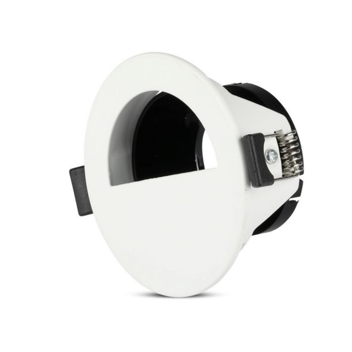 GU10 Fitting Half Circle White + Black GU10 Fitting Half Circle White + Black