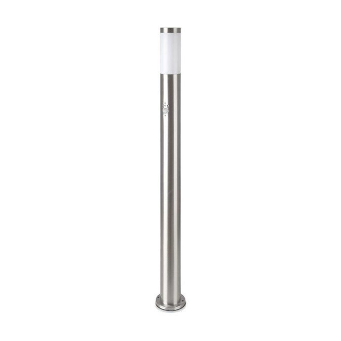 E27 Bollard Lamp 110cm with PIR Sensor Stainless Steel Satin Nickel IP44 E27 Bollard Lamp 110cm with PIR Sensor Stainless Steel Satin Nickel IP44