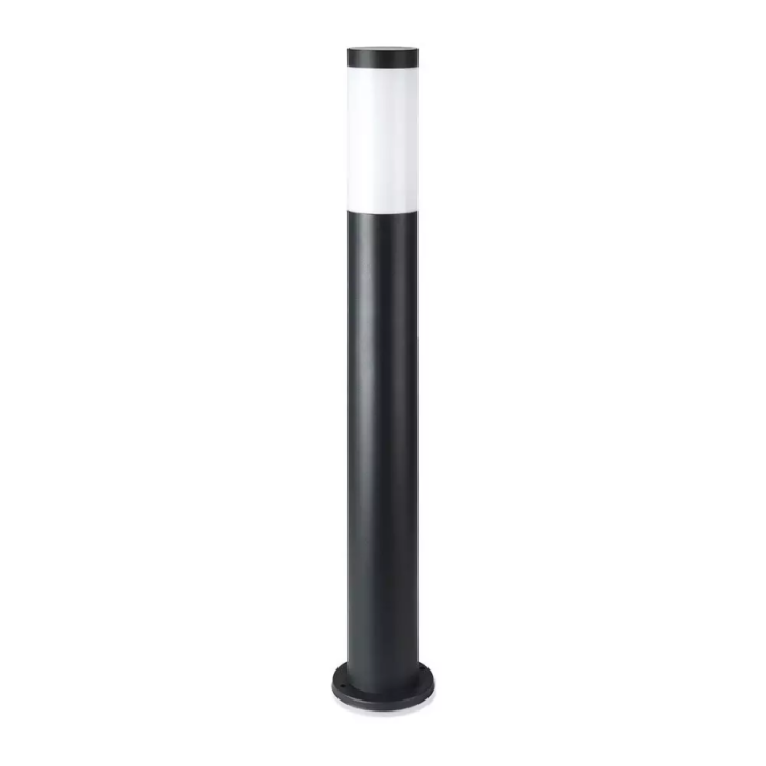 E27 Bollard Lamp 80cm with Stainless Steel Body Black IP44 E27 Bollard Lamp 80cm with Stainless Steel Body Black IP44