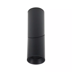 GU10 Surface Monted Fitting Black 197mm