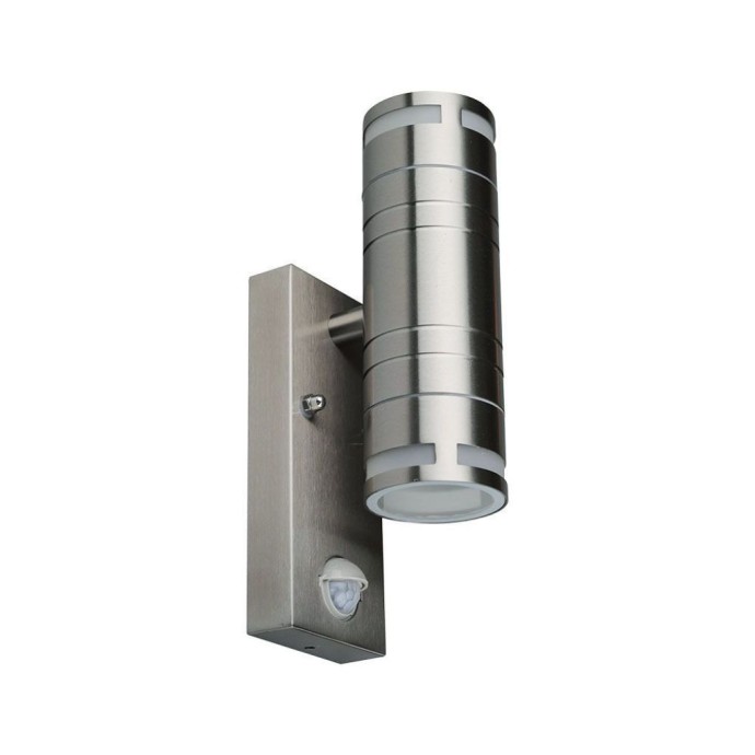Wall Fitting GU10 Steel Body Sensor 2 Way IP44 Wall Fitting GU10 Steel Body Sensor 2 Way IP44